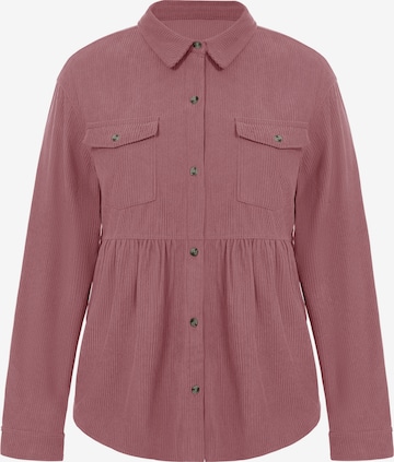 Imily Bela Демисезонная куртка в Ярко-розовый: спереди