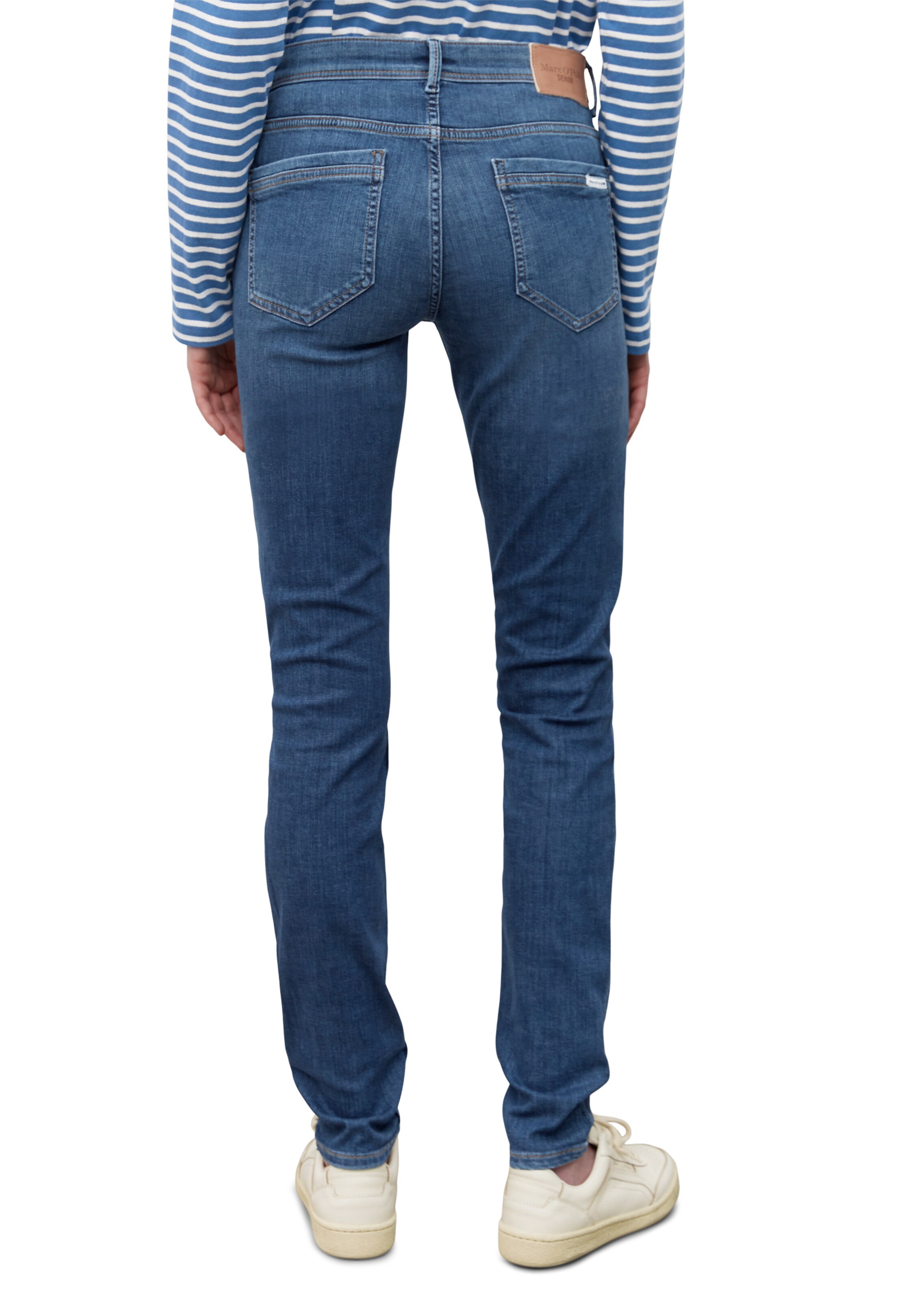 Frauen Jeans Marc O'Polo DENIM Jeans 'ALVA' in Blau - DG30498