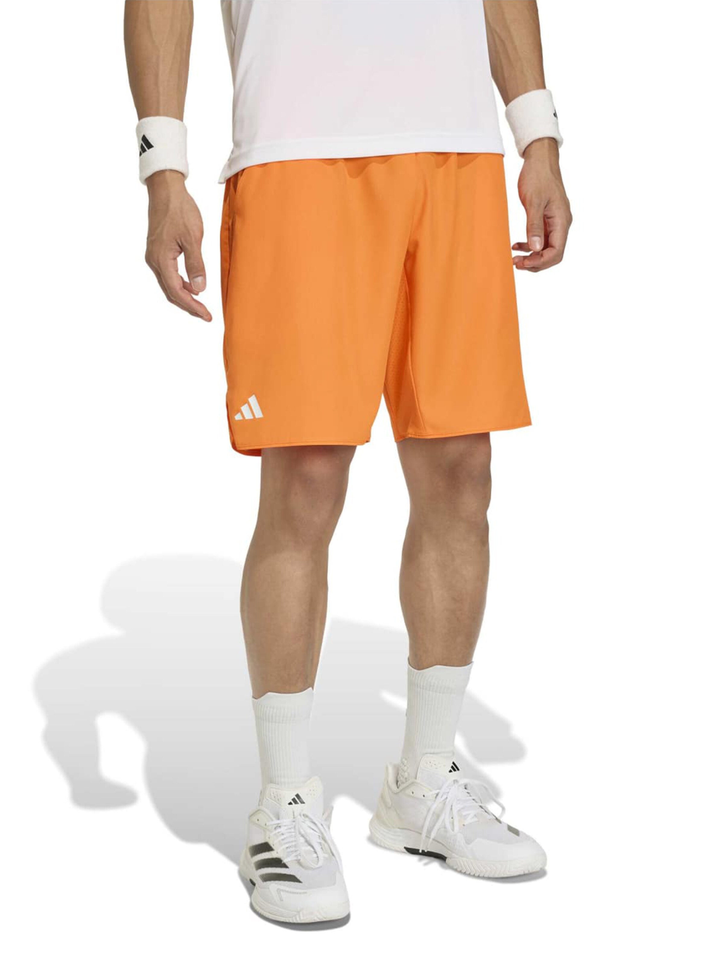 ADIDAS PERFORMANCE Regular Sportbroek 'Club' in Oranje: voorkant