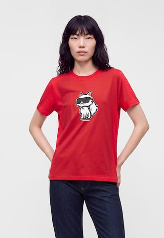 Karl Lagerfeld - Camiseta en rojo