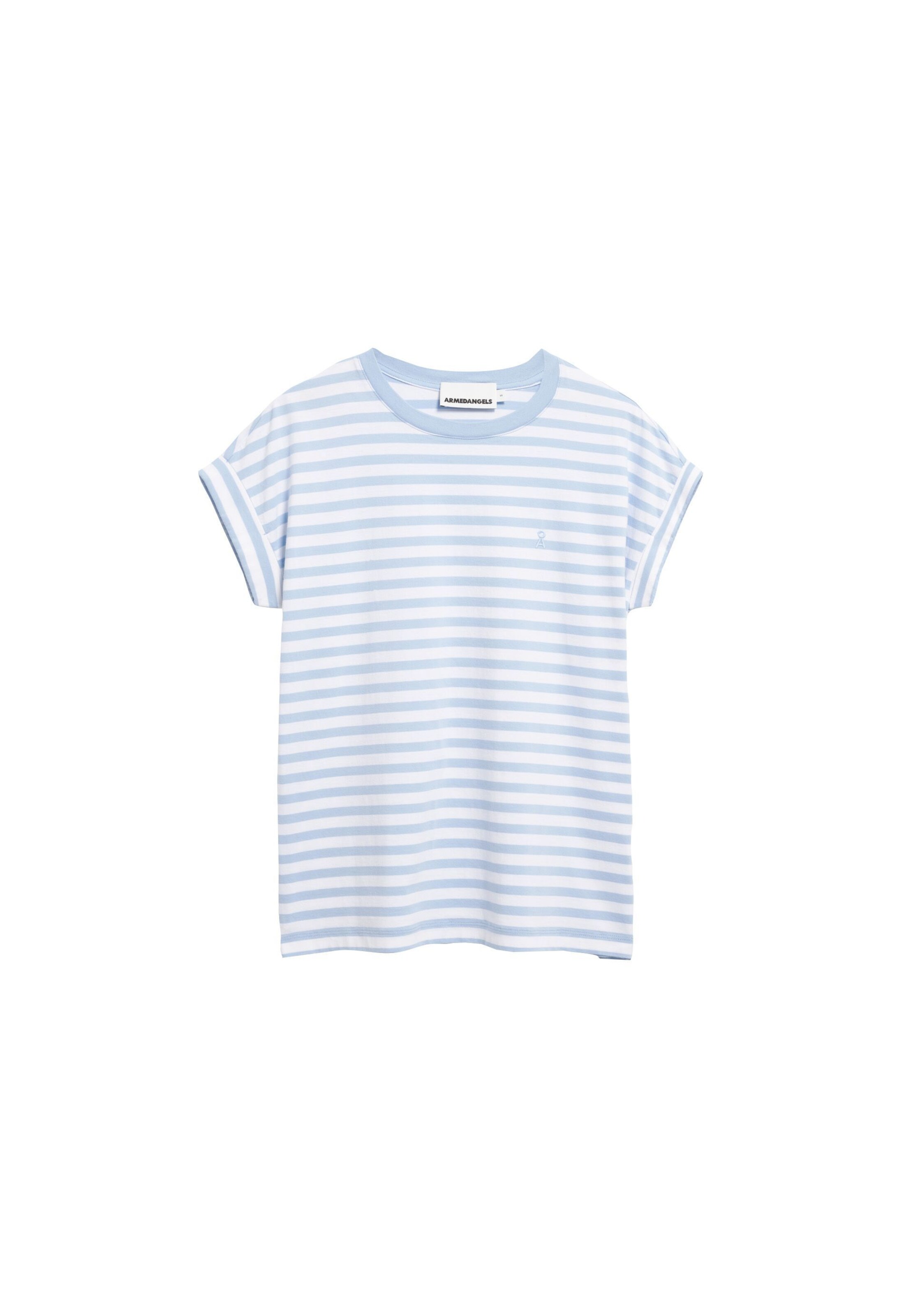 ARMEDANGELS T-Shirt IDAARA STRIPES in Mischfarben: Vorderseite