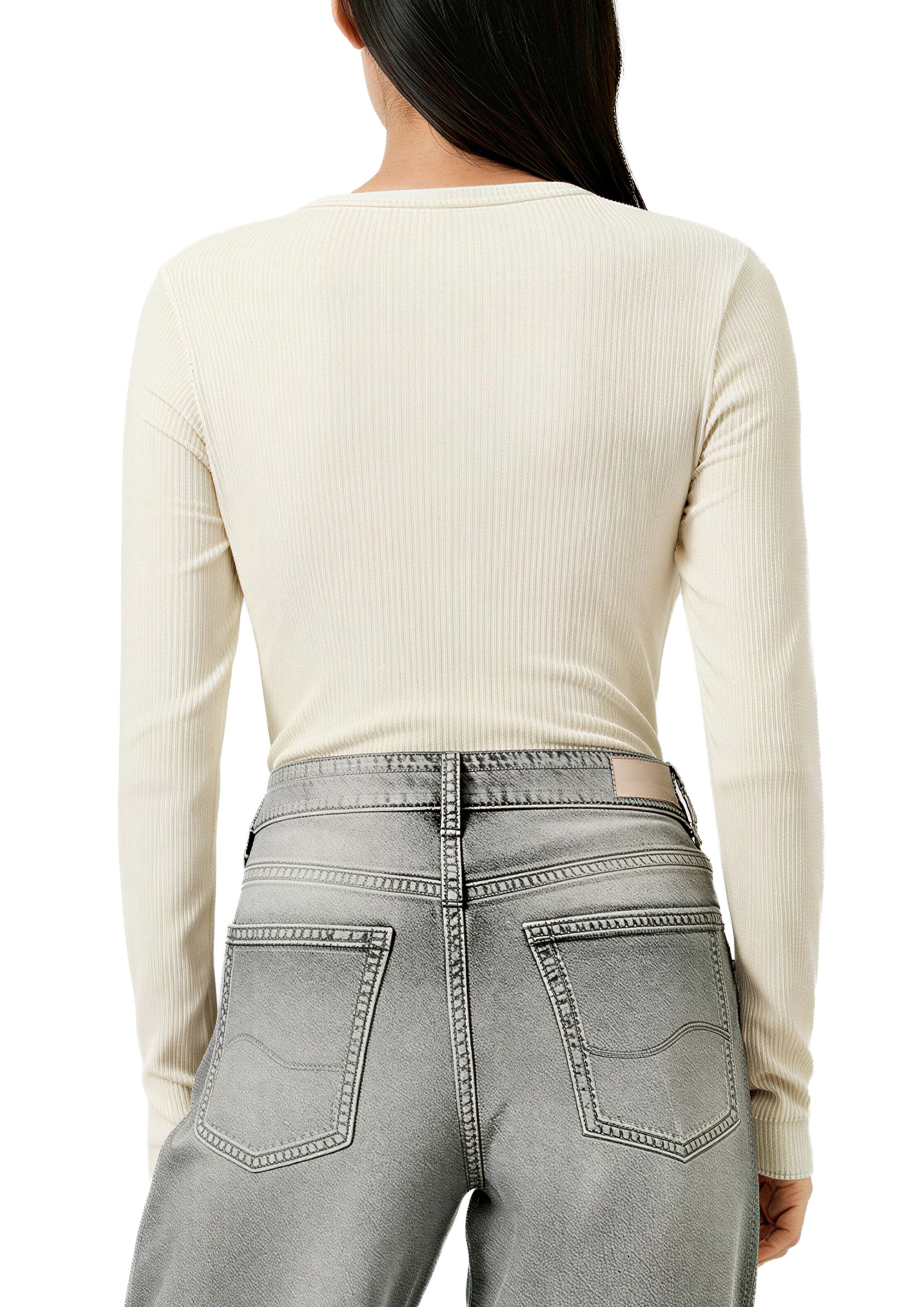 QS Shirt in Beige