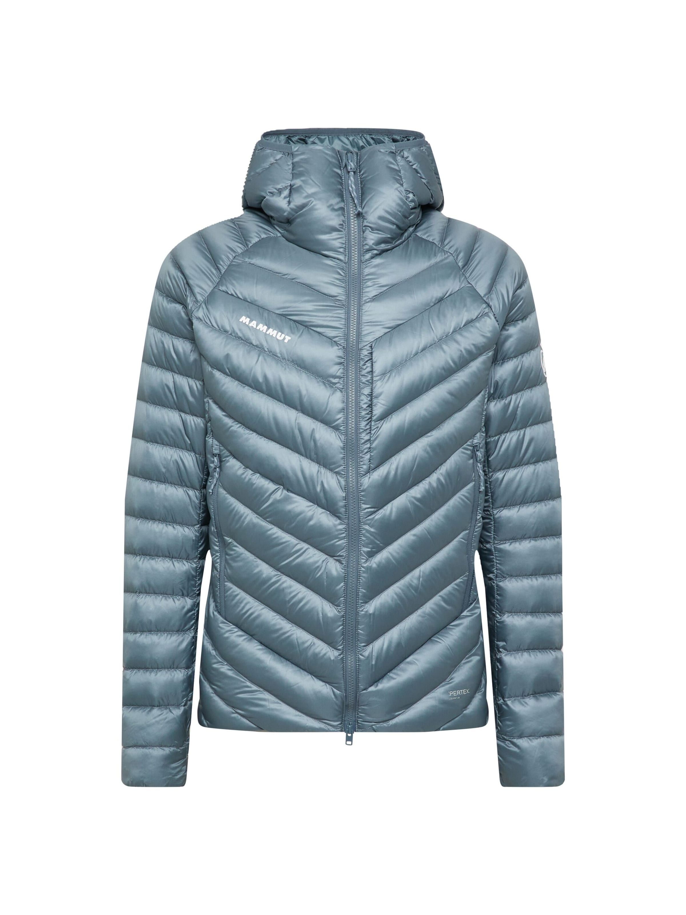 MAMMUT Jacke  ‘Broad Peak ' in Blau: Vorderseite