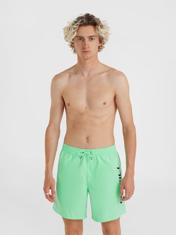 Pantaloncini da bagno 'Cali' di O'NEILL in verde: frontale