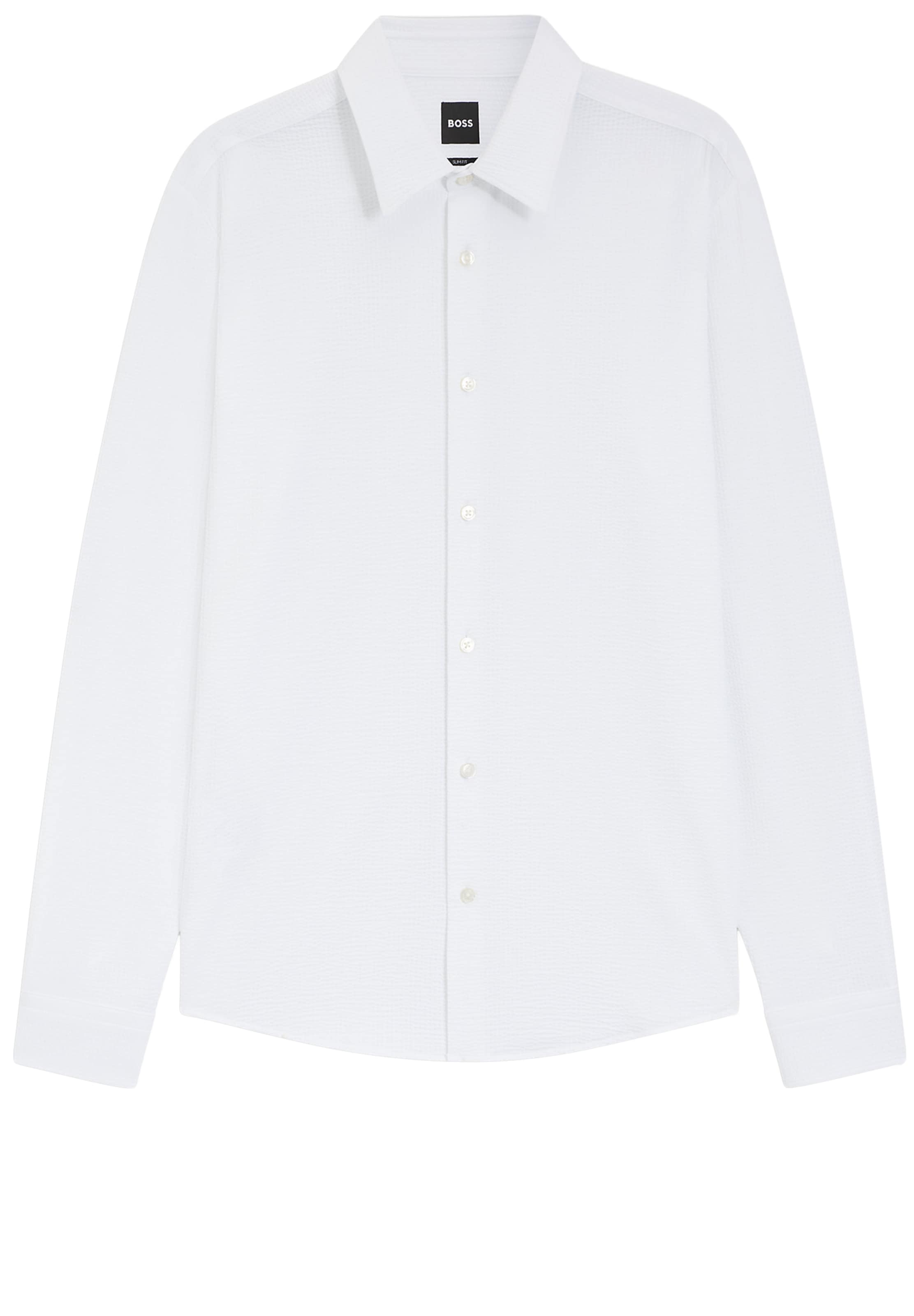 BOSS Regular fit Business Shirt 'P-ROAN-K-F-26' in White: front
