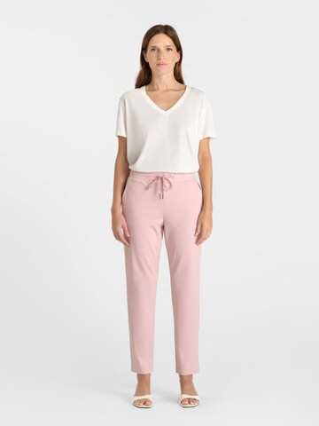 Regular Pantalon chino Le Temps Des Cerises en rose
