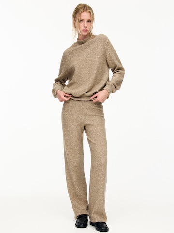 Regular Pantalon Pull&Bear en beige