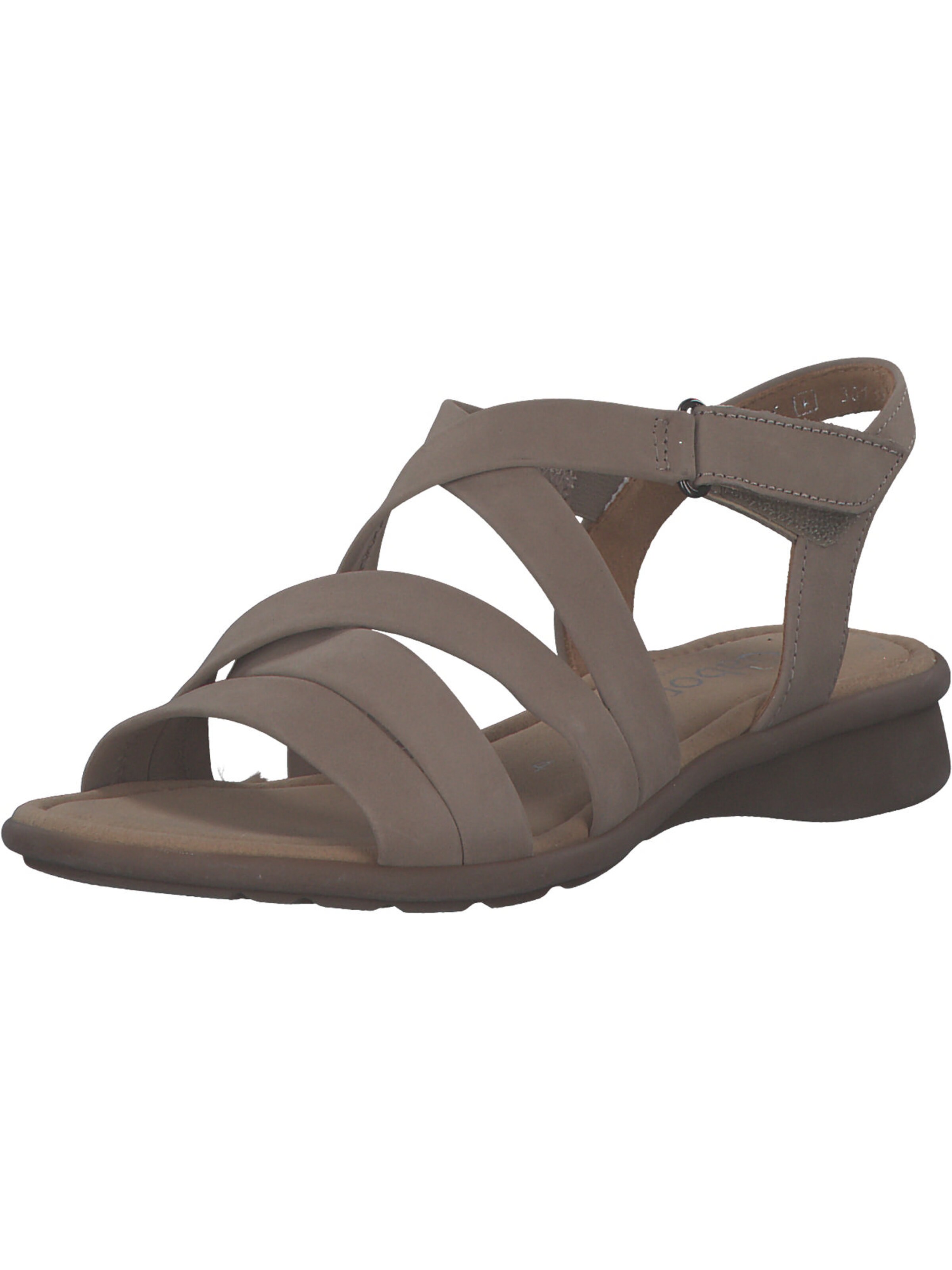 Sandales à lanières 'Comfort 66.066' GABOR en beige : devant