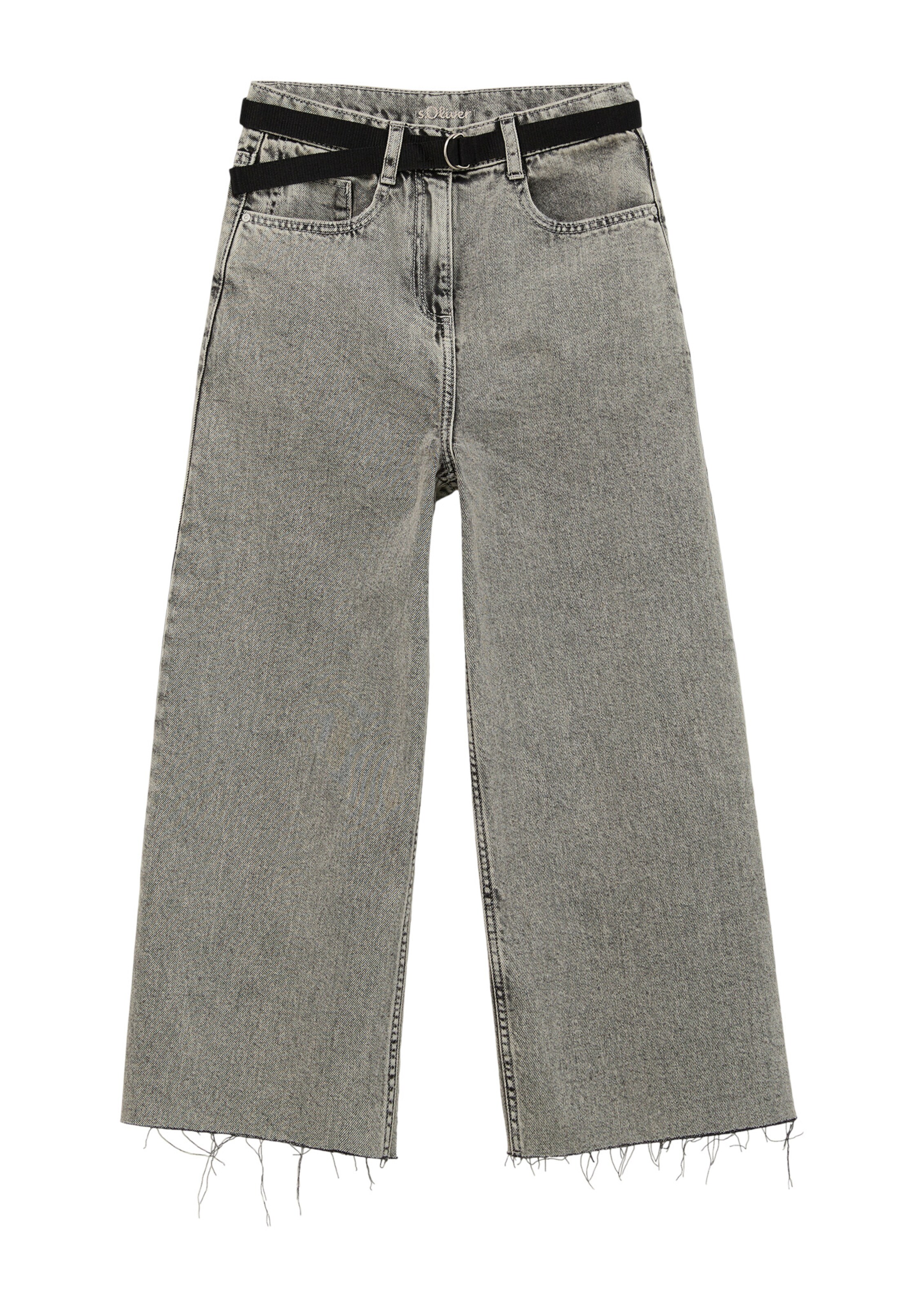 s.Oliver Regular Jeans in Grau: Vorderseite