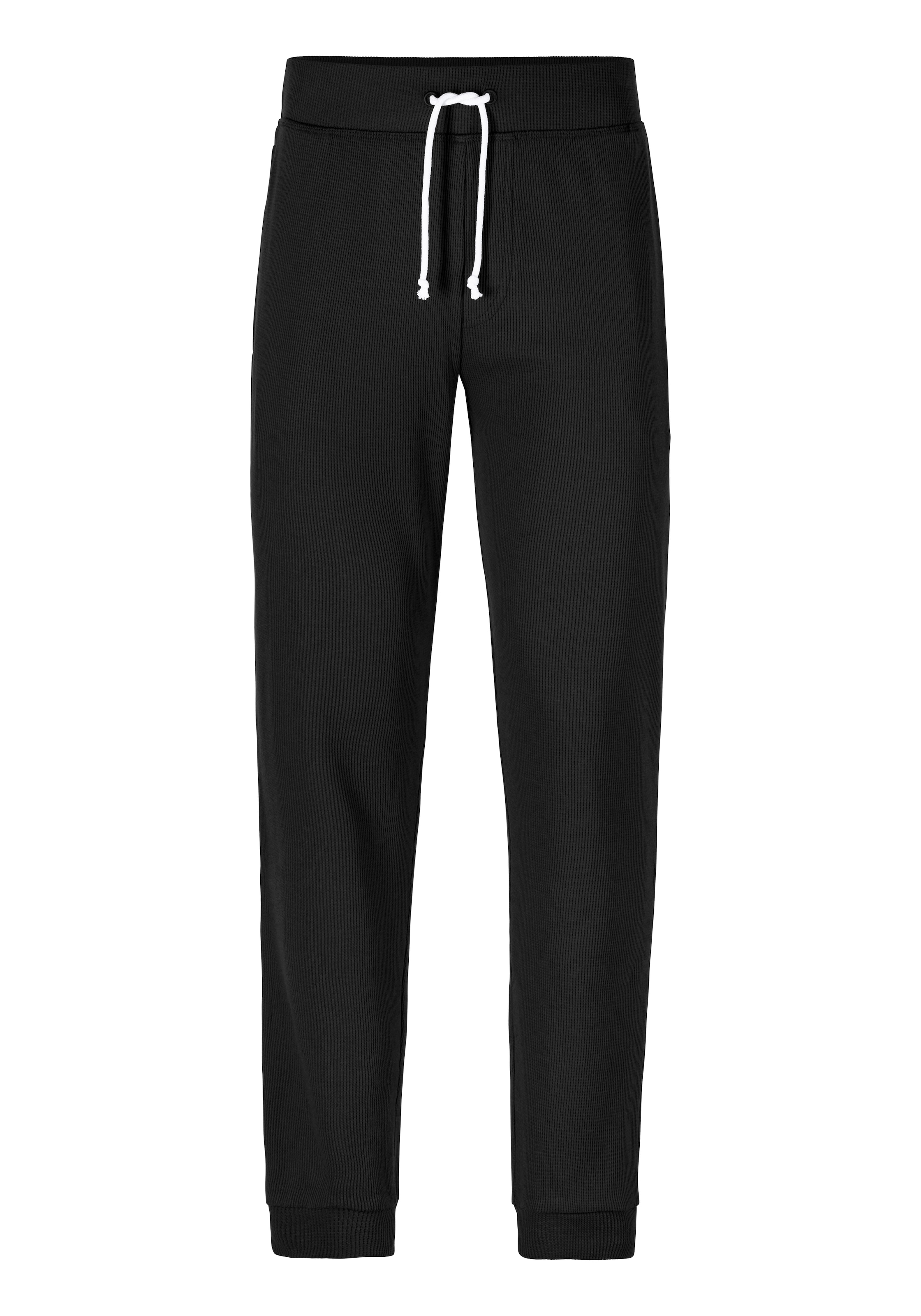 s.Oliver Pajama Pants in Black: front