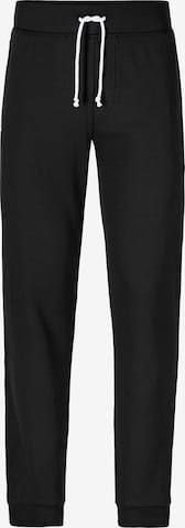 Pantaloncini da pigiama di s.Oliver in nero: frontale