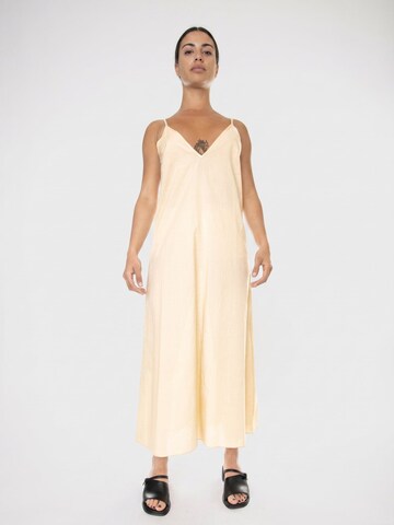 Alessia Santi Dress 'Nocciola' in Beige: front