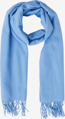 PIECES Scarf 'Cella' in Blue: front