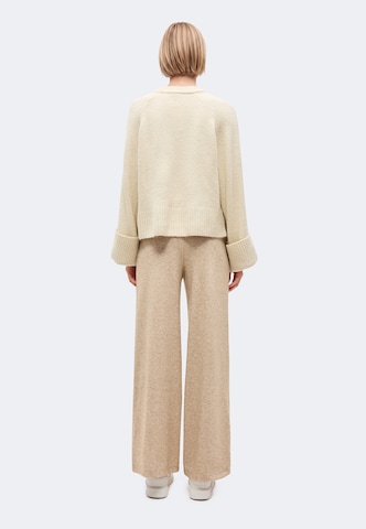 ABOUT YOU Wide leg Pants 'Eleonora' in Beige