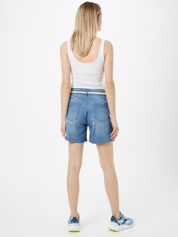 Eight2Nine Regular Pleated Jeans in Blue