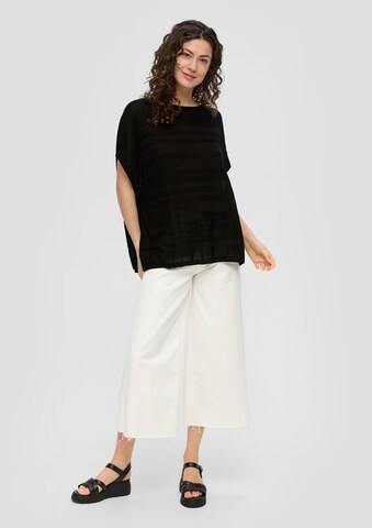 s.Oliver Pullover in Schwarz