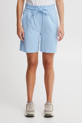 Oxmo Regular Pants 'Daniella' in Blue: front