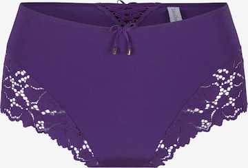 LingaDore Boyshorts in Purple: front