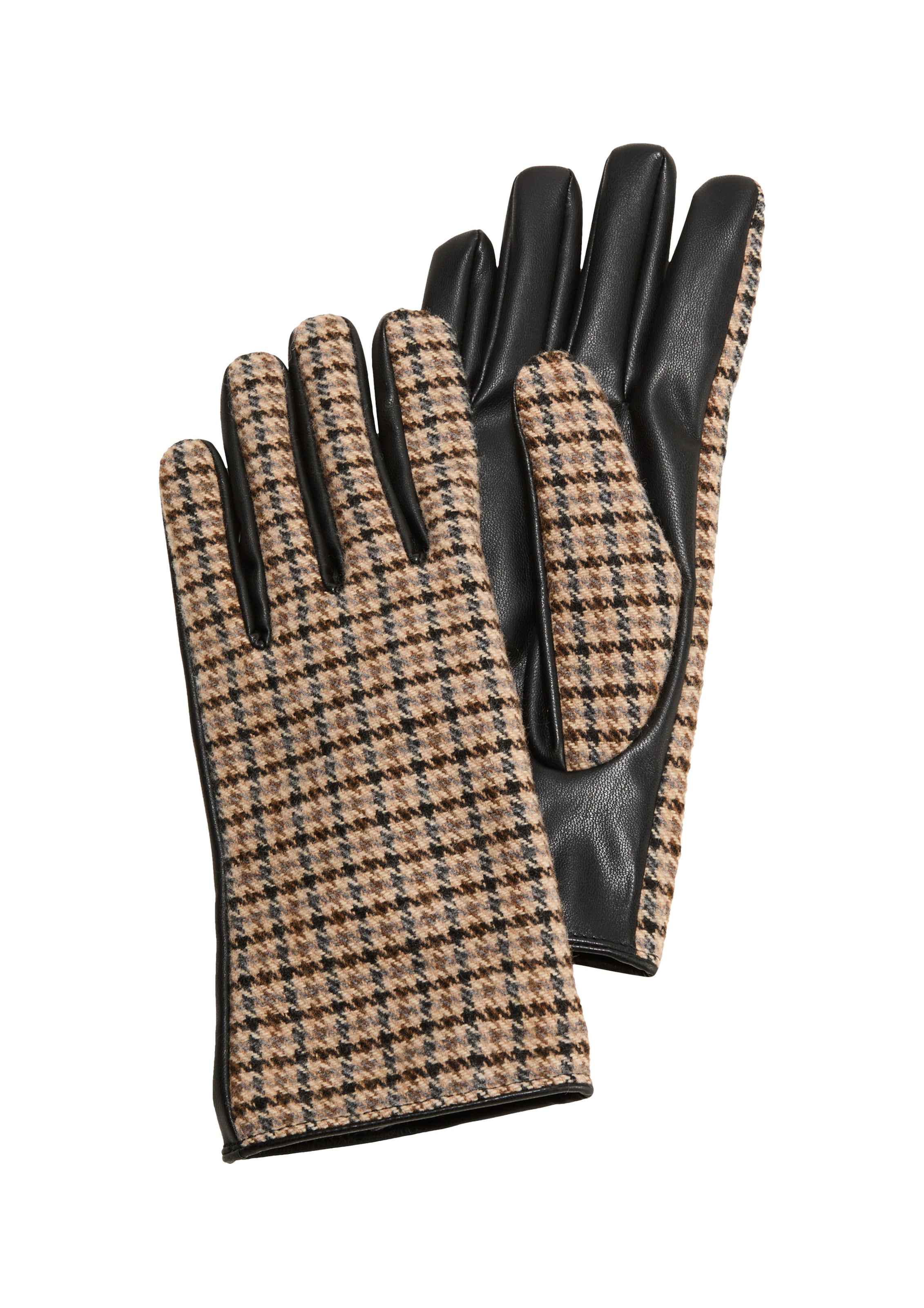 s.Oliver Full Finger Gloves in Mixed colors: front
