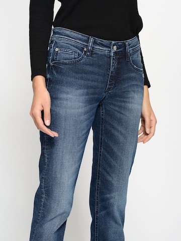 Gang Regular Jeans '94AMELIE STRAIGHT' in Blauw