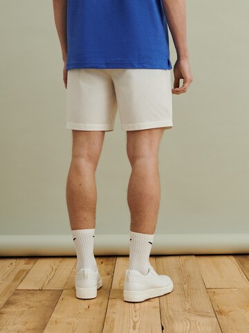 DAN FOX APPAREL Regular Shorts 'Oskar' in Beige