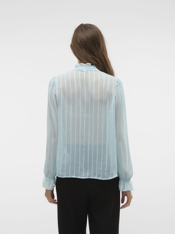 VERO MODA Bluse 'GEA' i blå