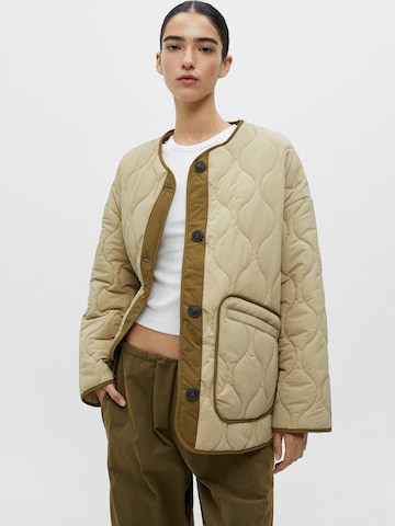 Pull&Bear Jacke in Grün: predná strana