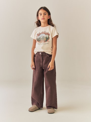 Wide leg Jeans di Next in marrone