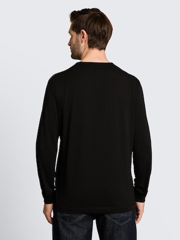 TOM TAILOR Shirt in Schwarz