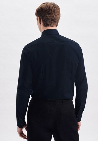 SEIDENSTICKER Slim fit Business shirt in Blue