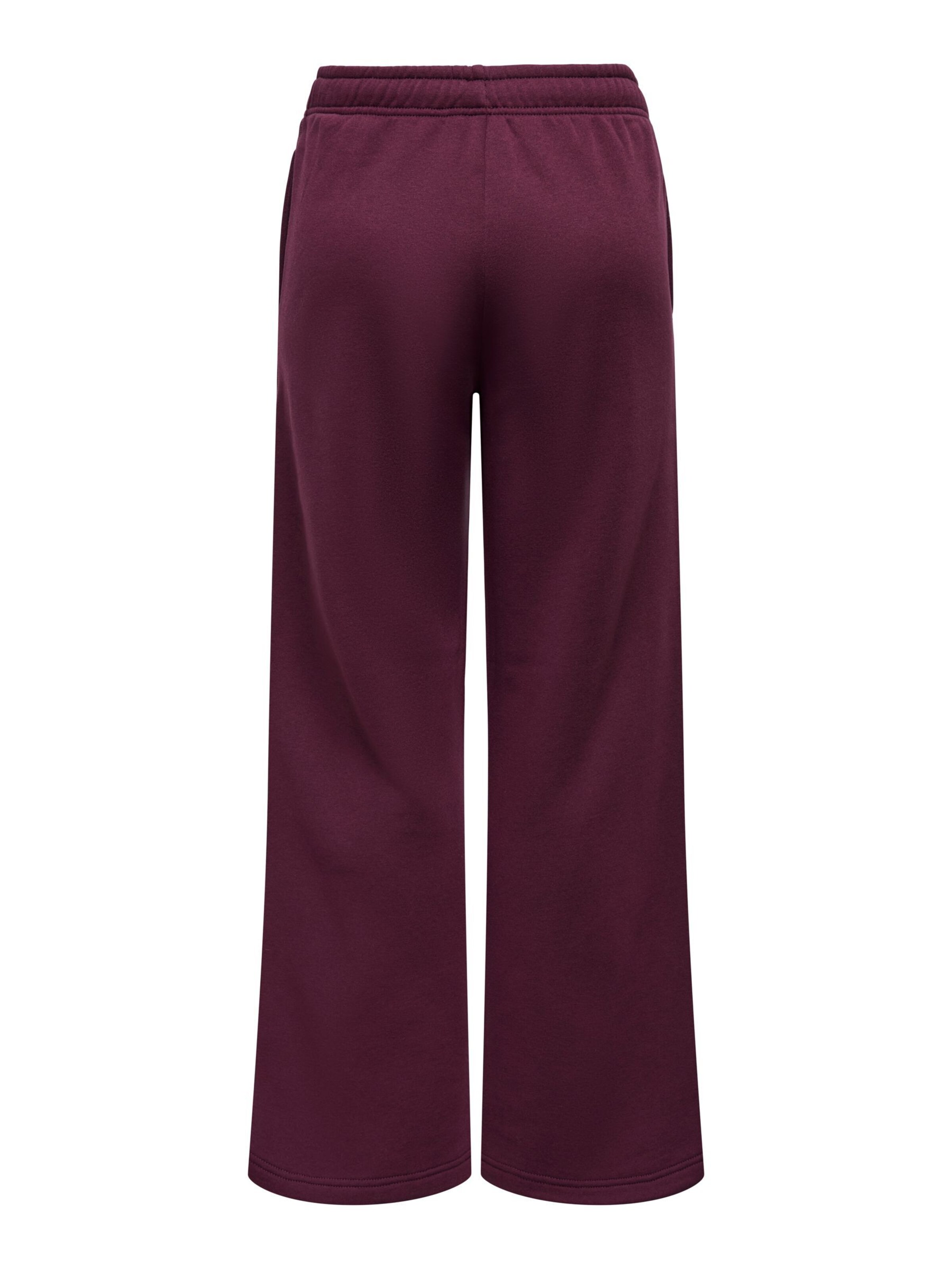 ONLY - Pierna ancha Pantalón 'ONLBest' en rojo