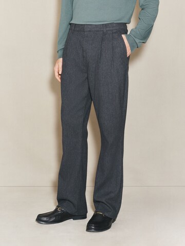 Next Regular Pleat-front trousers 'Edit' in Grey: front