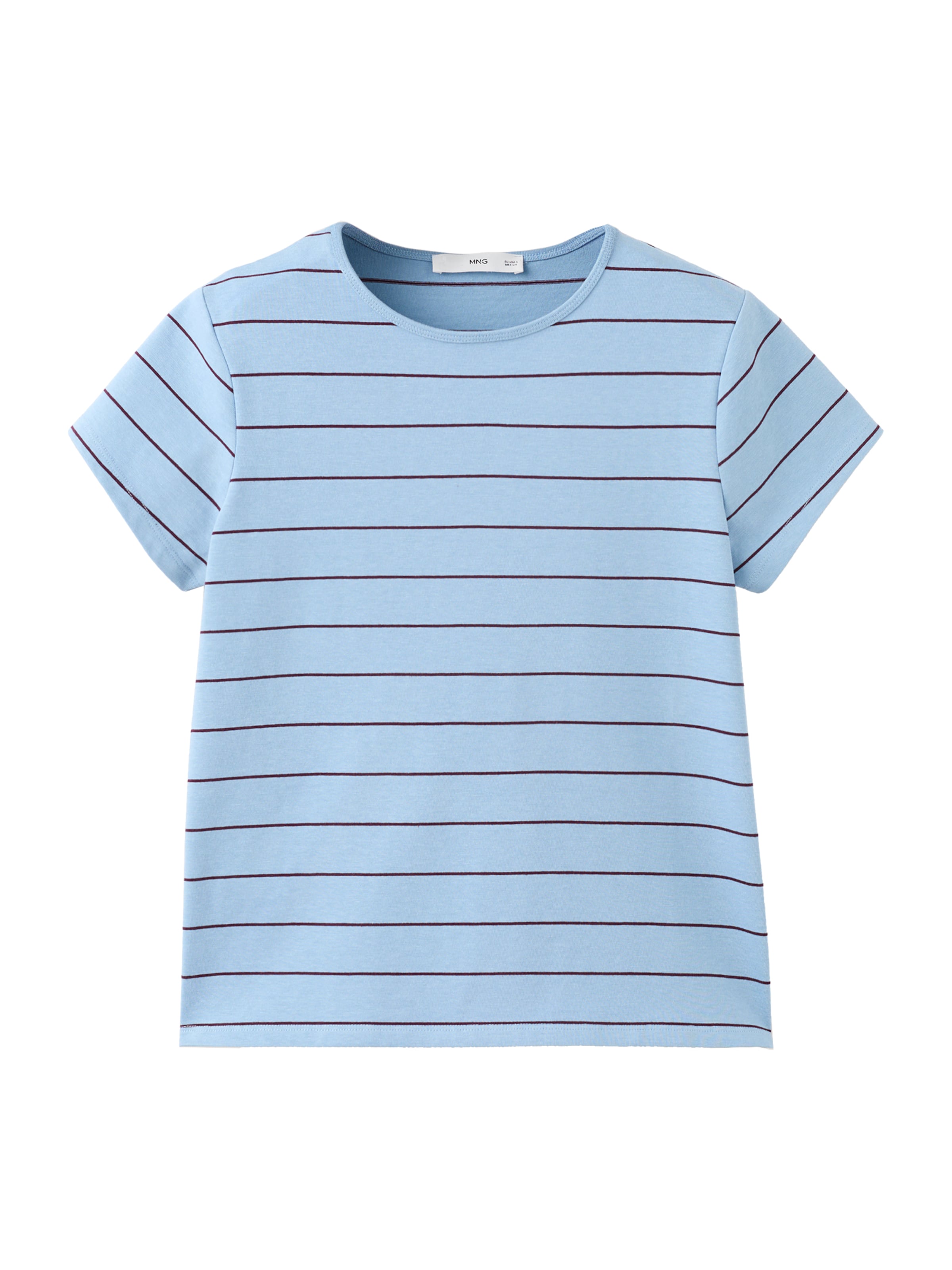 MANGO T-Shirt 'ANCLA' in Blau: Vorderseite