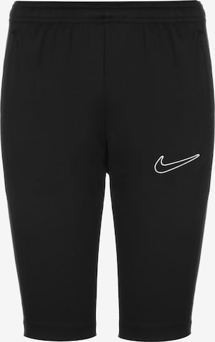 NIKE Skinny Workout Pants 'Academy 23' in Black: front