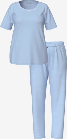 Ulla Popken Pajama in Blue: front
