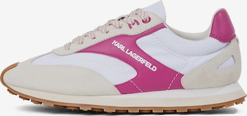 Karl Lagerfeld Matalavartiset tennarit 'Sonar' värissä valkoinen: etupuoli