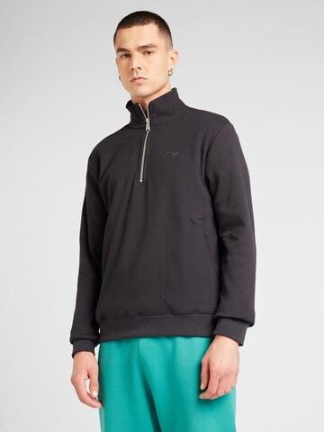 ADIDAS ORIGINALS Mikina 'Trefoil Essentials' – černá: přední strana