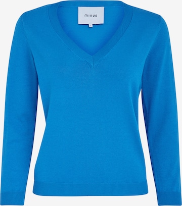 minus Pullover 'Milla' in Blau: Vorderseite