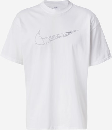 T-Shirt Nike Sportswear en blanc : devant