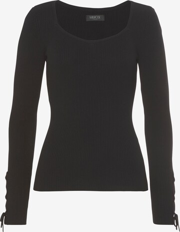 MELROSE Sweater in Black: front