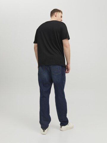 Jack & Jones Plus Shirt in Schwarz