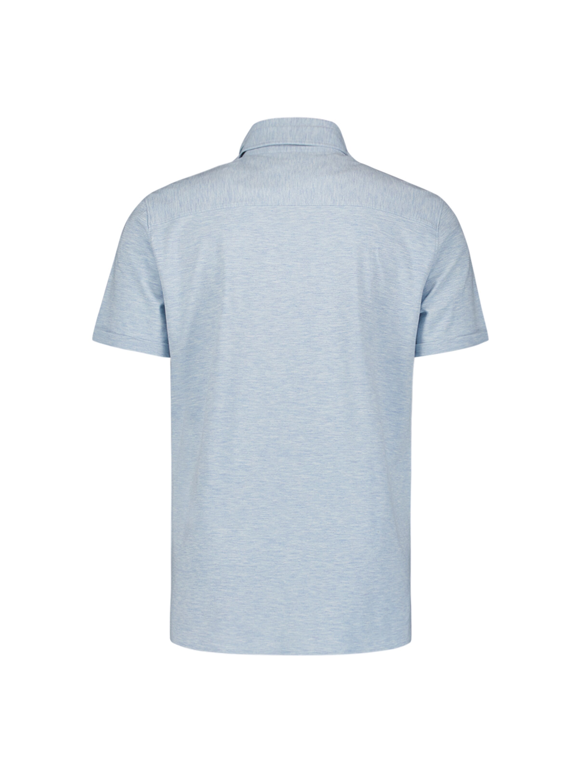 No Excess Regular Fit Hemd in Blau