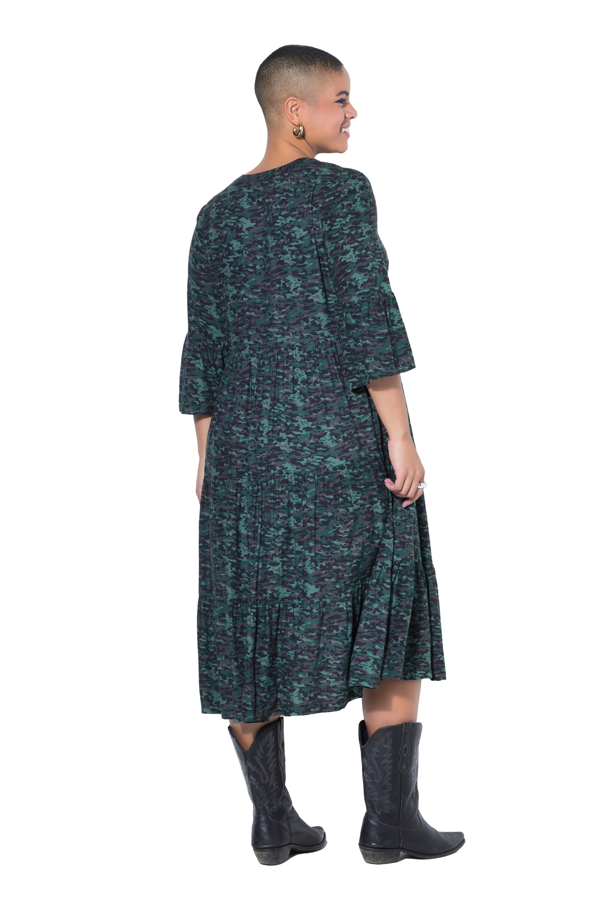 Studio Untold Jurk in Groen