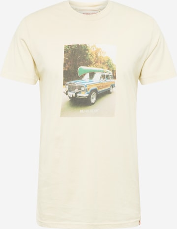 T-Shirt Revolution en beige : devant