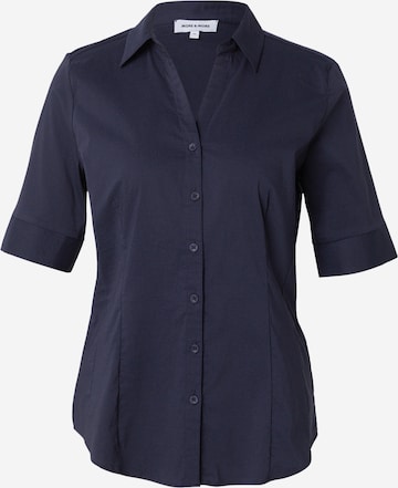 Chemisier MORE & MORE en bleu : devant