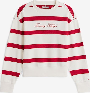 TOMMY HILFIGER Sweatshirt in Wit: voorkant