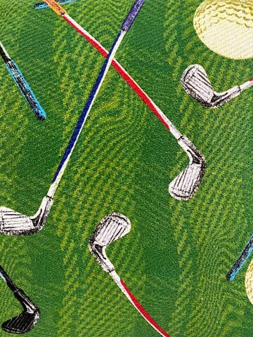 Marylène Madou Kulturtasche 'The Golf Season'‌‌ in Grün