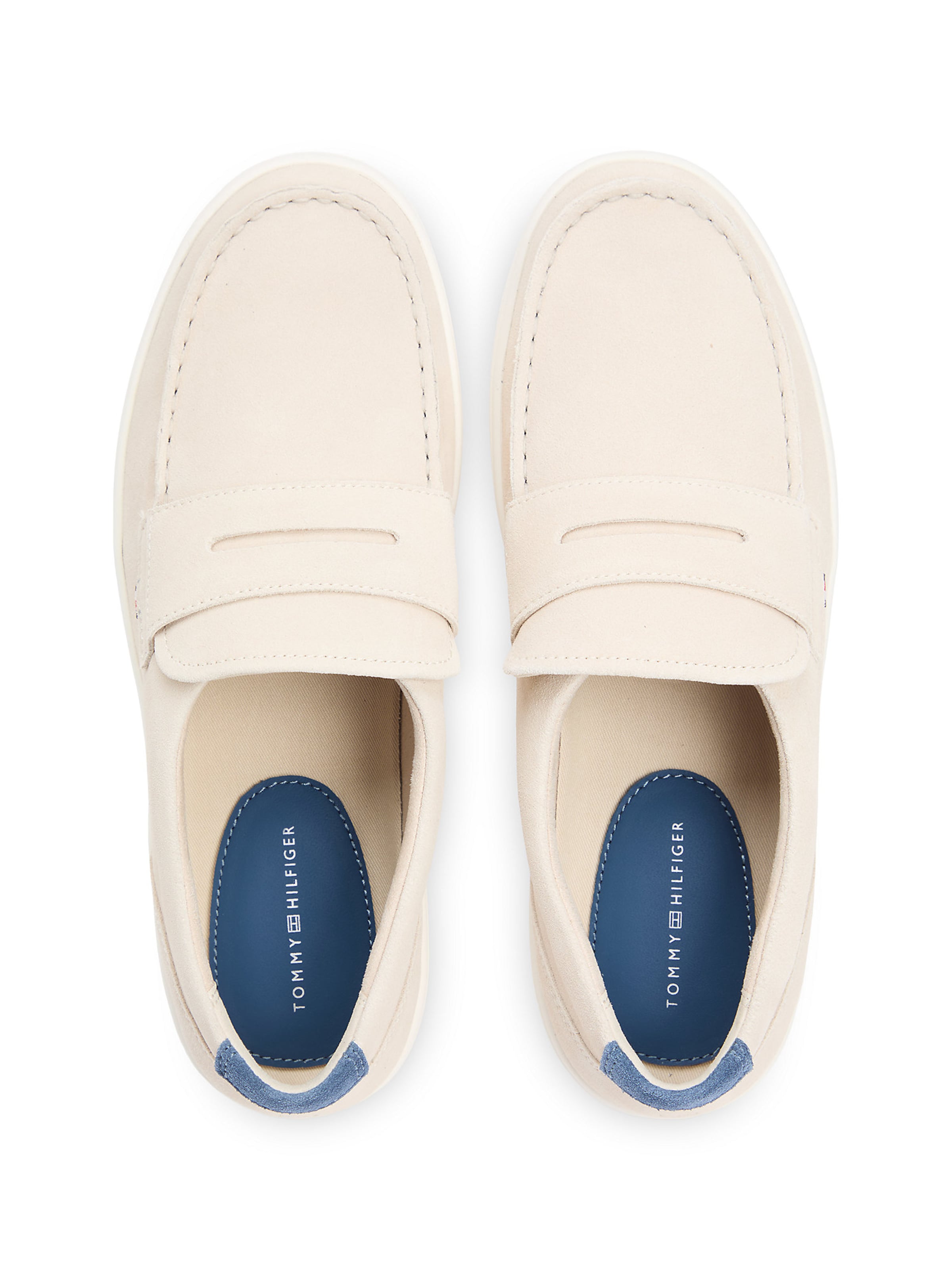 TOMMY HILFIGER Slipper in Beige