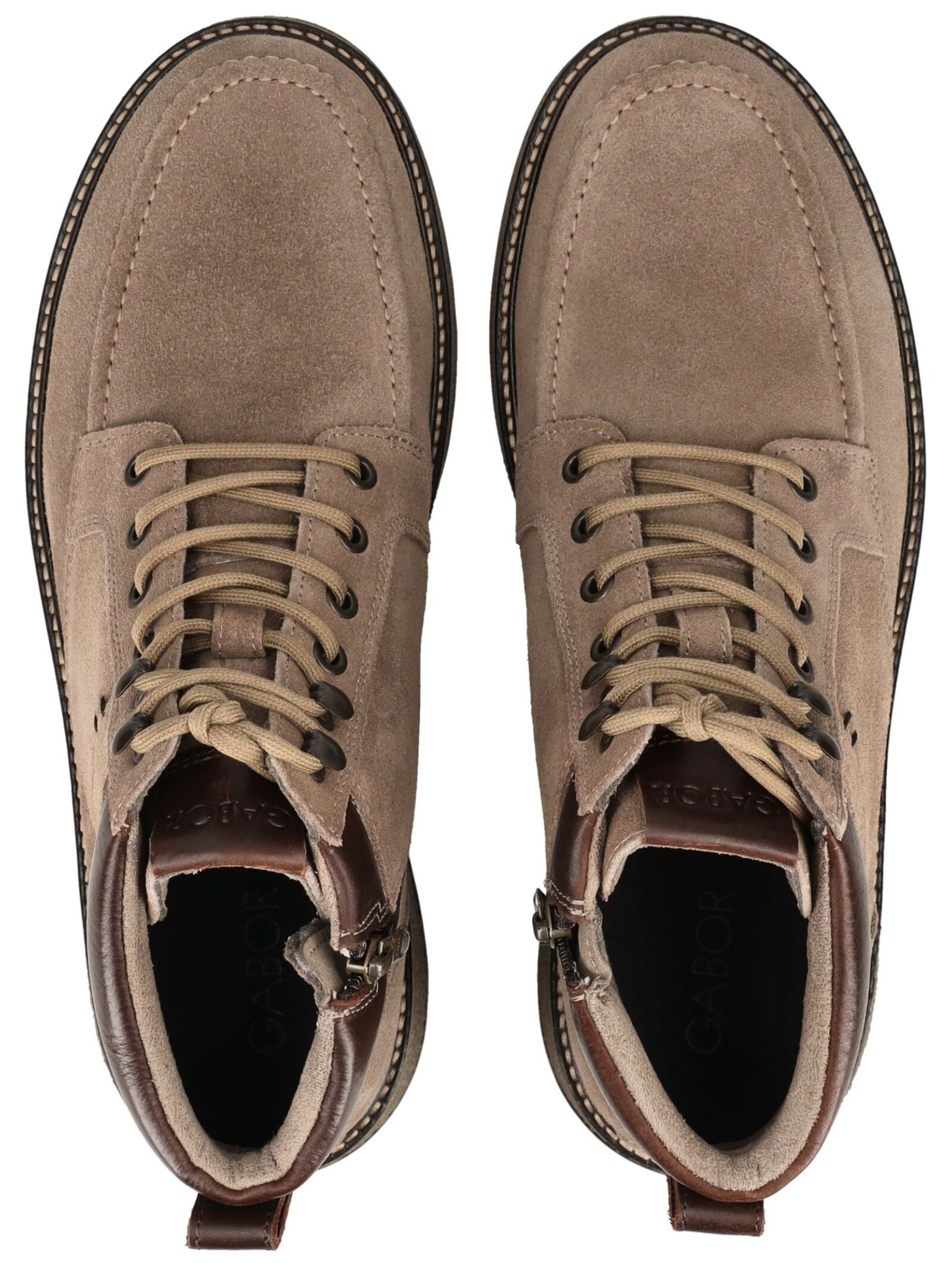 GABOR Schnürboots in Beige