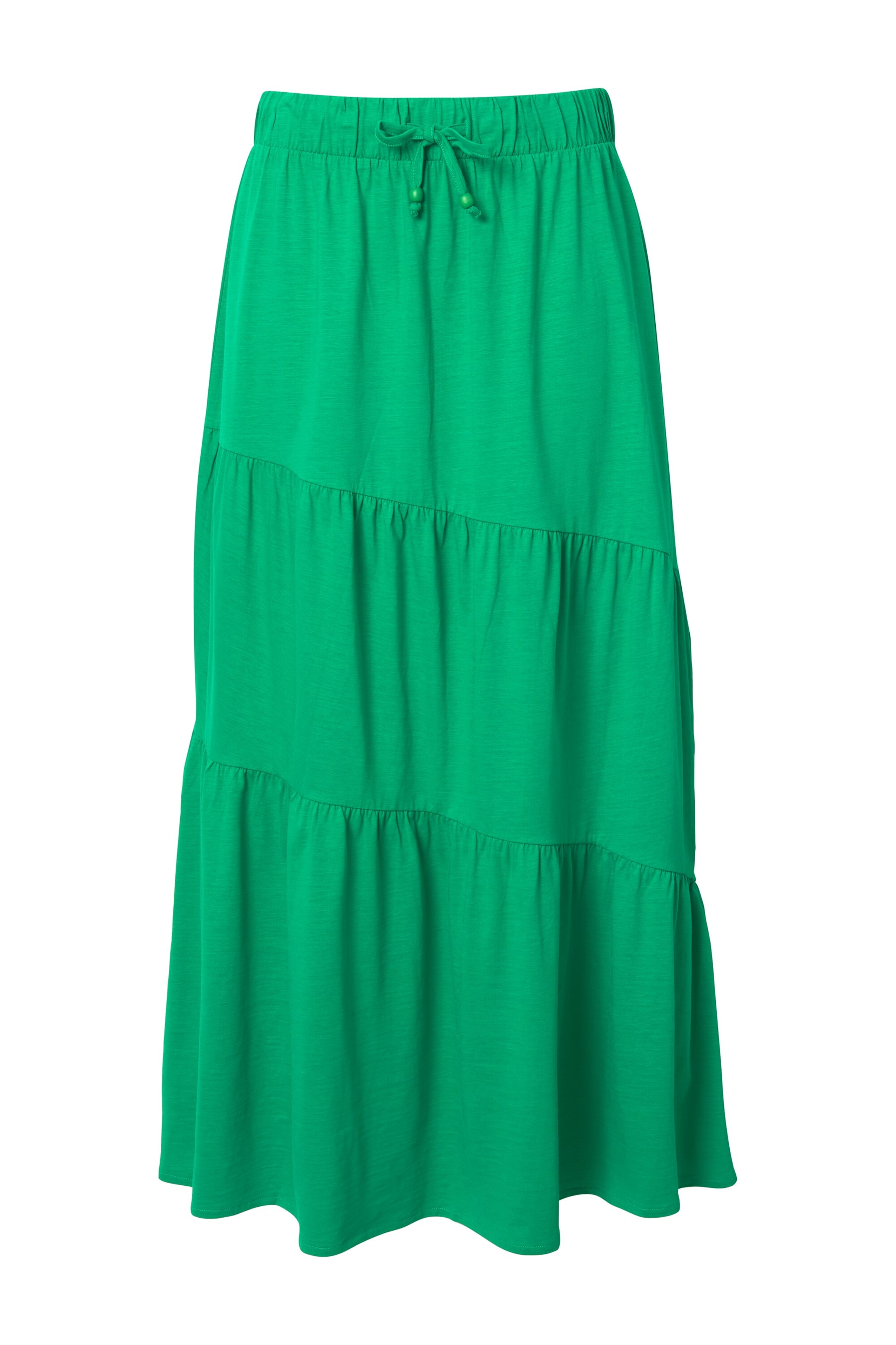 Ulla Popken Rock in Grün: Vorderseite